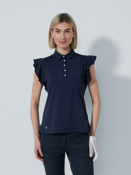 Daily Sports Luxe SL Polo Shirt - Navy i gruppen Golfklder / Golfklder Dam / Piktrjor hos Tee Two Green AB (1000411-590)