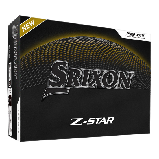 Srixon 2025 Z-Star - White med personligt tryck i gruppen Golfbollar / Bollar med personligt tryck hos Tee Two Green AB (10360111-PT)