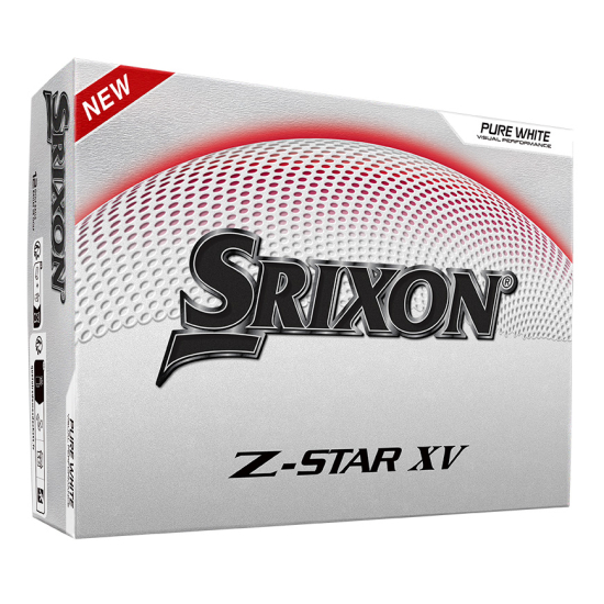 Srixon 2025 Z-Star XV - White med personligt tryck i gruppen Golfbollar / Bollar med personligt tryck hos Tee Two Green AB (10360119-PT)