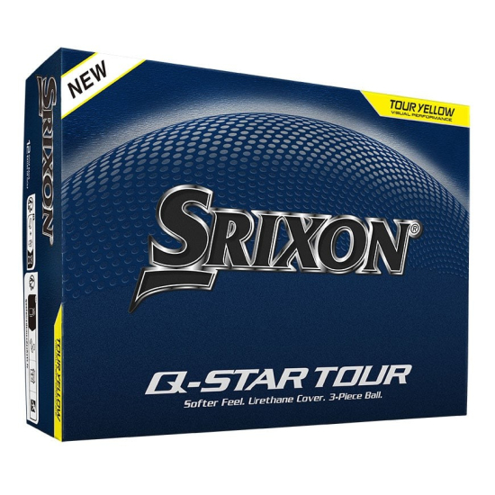 Srixon 2026 Q-Star Tour - Tour Yellow i gruppen Golfbollar / Nya Golfbollar hos Tee Two Green AB (10369843)