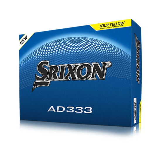 Srixon 2026 AD333 - Tour Yellow i gruppen Golfbollar / Nya Golfbollar hos Tee Two Green AB (10370345)
