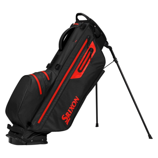 Srixon Weatherproof Standbag 2025 - Black/Red i gruppen Golfbagar / Brbagar hos Tee Two Green AB (12132702)