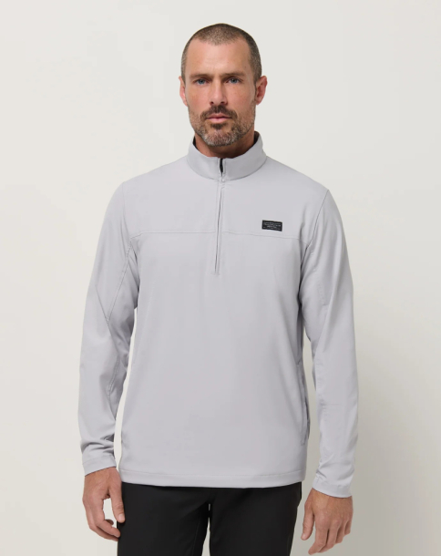 Travis Mathew Mens Wanderlust Quarter Zip - Micro Chip i gruppen Golfkl�der / Golfkl�der Herr / Jackor/V�star hos Tee Two Green AB (1MAA041-0MCR)