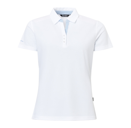 Abacus Lds Bovey Drycool Polo - White i gruppen Golfklder / Golfklder Dam / Piktrjor hos Tee Two Green AB (2748-100)