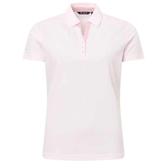 Abacus Lds Bovey Drycool Polo - Light Pink i gruppen Golfklder / Golfklder Dam / Piktrjor hos Tee Two Green AB (2748-280)
