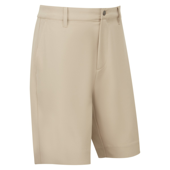 Footjoy Mens Performance Tapered Fit Short - Khaki i gruppen Golfkl�der / Golfkl�der Herr / Shorts hos Tee Two Green AB (34149)