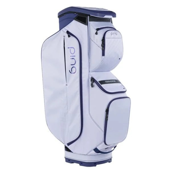 Ping Traverse Cartbag 25 - Lilac/Plum i gruppen Golfbagar / Vagnbagar hos Tee Two Green AB (37657-26)