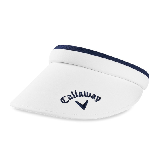 Callaway Womens Clip Visor - White i gruppen Golfkl�der / Kepsar hos Tee Two Green AB (5220183)