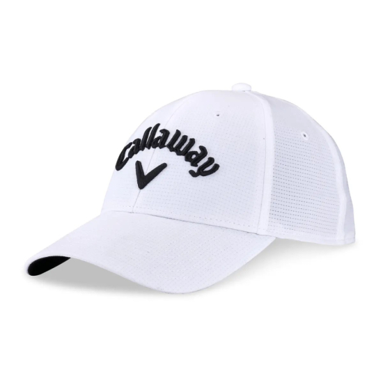 Callaway Junior Tour Cap - White/Black i gruppen Golfkl�der / Kepsar hos Tee Two Green AB (5224174)