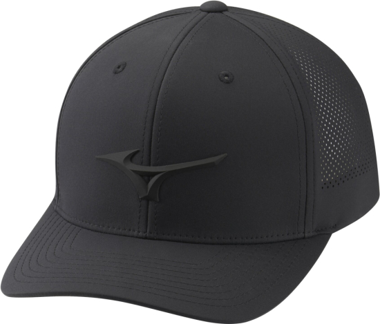 Mizuno Tour Vent Adjustable Cap - Black i gruppen Golfkl�der / Kepsar hos Tee Two Green AB (52FF2001P-BLK)