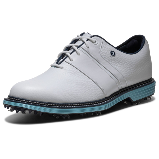 Footjoy Mens Premiere Series Packard - White/Navy/Blue i gruppen Golfskor / Golfskor Herr hos Tee Two Green AB (54564M)