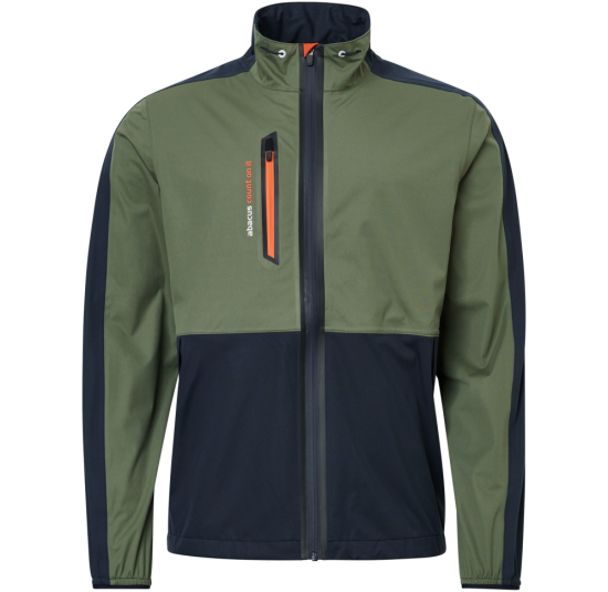 Abacus Mens Bounce Rain Jacket - Navy Combo i gruppen Golfklder / Golfklder Herr / Regnklder hos Tee Two Green AB (6080-386)