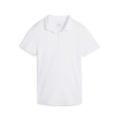 Puma Womens Pure SS Polo - White Glow i gruppen Golfklder / Golfklder Dam / Piktrjor hos Tee Two Green AB (625149-001)
