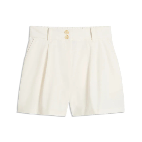 Puma Womens Avant Trouser Short - Warm White i gruppen Golfkl�der / Golfkl�der Dam / Shorts/Kjolar hos Tee Two Green AB (634964-01)