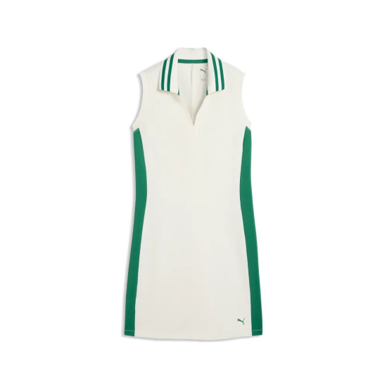 Puma Womens 30904 SL Pique Dress - Warm White i gruppen Golfkl�der / Golfkl�der Dam / Shorts/Kjolar hos Tee Two Green AB (635407-01)