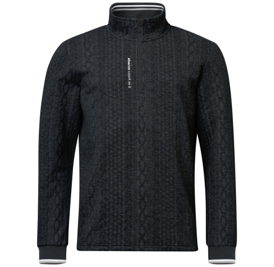 Abacus Mens Woburn Midlayer - Black i gruppen Golfklder / Golfklder Herr / Trjor hos Tee Two Green AB (6382-600)
