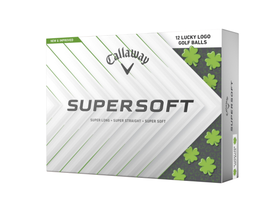 Callaway Supersoft 2025 - Lucky i gruppen Golfbollar / Nya Golfbollar hos Tee Two Green AB (6419362126015)