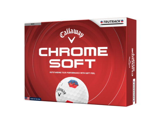 Callaway Chrome Soft 2026 TruTrack - White i gruppen Golfbollar / Nya Golfbollar hos Tee Two Green AB (6421263122063)