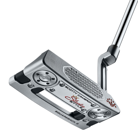 Scotty Cameron 2025 Studio Style Squareback 2 i gruppen Golfklubbor / Putter hos Tee Two Green AB (753RJ)