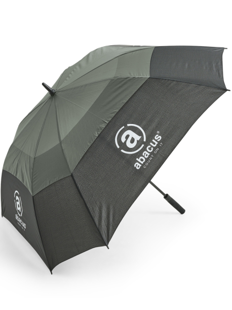 Abacus Square Umbrella - Forest/Black i gruppen Tillbeh�r  / Paraply hos Tee Two Green AB (7840-542)