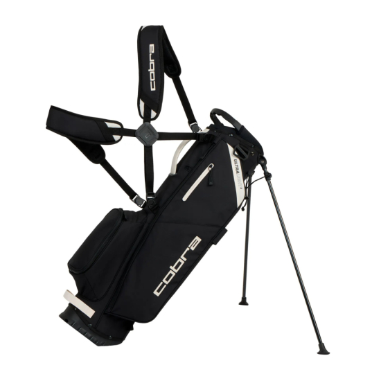 Cobra Ultralight 2 Carry Bag - Black/Sugared Almond i gruppen Golfbagar / Bärbagar hos Tee Two Green AB (909907-01)