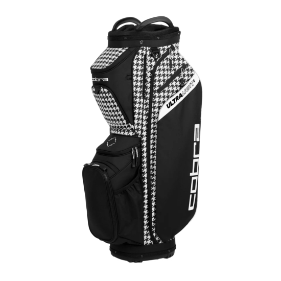 Cobra Ultralight 2 Cart Bag - Houndstooth/Melted Carmel i gruppen Golfbagar / Vagnbagar hos Tee Two Green AB (909909-09)