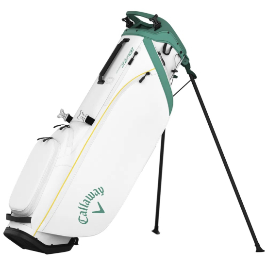 Callaway HyperLite Zero Standbag 2025 - White/Green i gruppen Golfbagar / Brbagar hos Tee Two Green AB (A00474_Q0325)