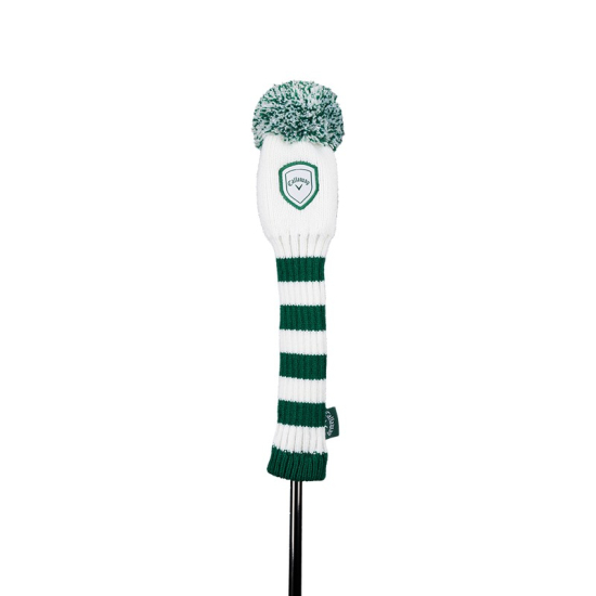 Callaway Pom Pom Fairway Headcover - White/Green i gruppen Tillbeh�r  / Headcover hos Tee Two Green AB (A00521_L0021)