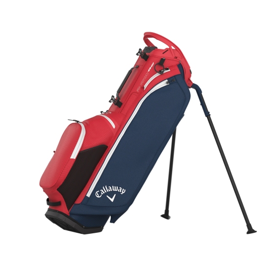 Callaway Fairway C HD (HyperDry) Standbag 2026 - Red/White/Navy i gruppen Golfbagar / B�rbagar hos Tee Two Green AB (A00692_Q1097)