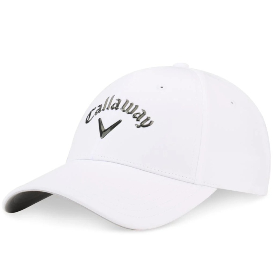 Callaway Womens Liquid Metal Cap - White/GunMetal i gruppen Golfkl�der / Kepsar hos Tee Two Green AB (A00793_Q0213)