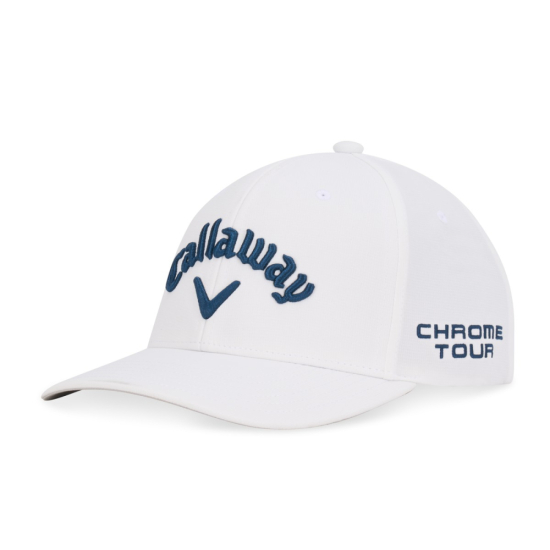 Callaway Tour Authentic Performance Pro Cap 2026 - White/Navy i gruppen Golfkl�der / Kepsar hos Tee Two Green AB (A01076-Q0175)