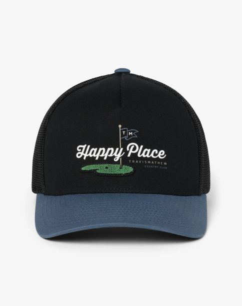 Travis Mathew Swing Season Snapback Hat - Black i gruppen Golfkläder / Kepsar hos Tee Two Green AB (A46119-0BLK)