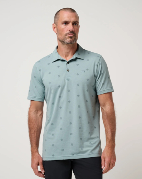 Travis Mathew Mens Performance Jersey Sol Polo - Arona i gruppen Golfkl�der / Golfkl�der Herr / Pik�tr�jor hos Tee Two Green AB (A46175-3ARO)