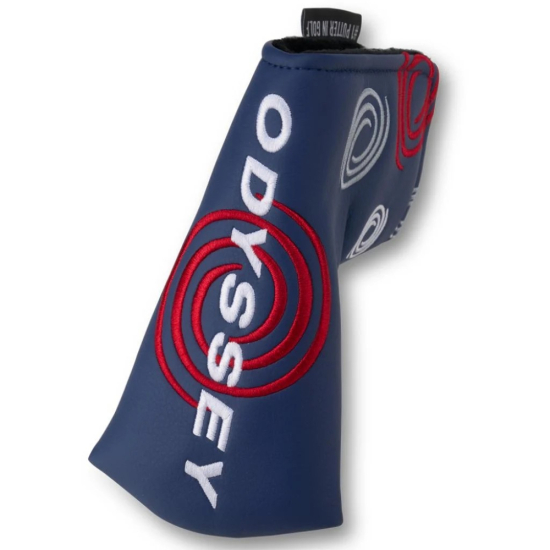 Odyssey Swirl Blade Headcover 2026 - Navy i gruppen Tillbeh�r  / Headcover hos Tee Two Green AB (A80035_C0408)