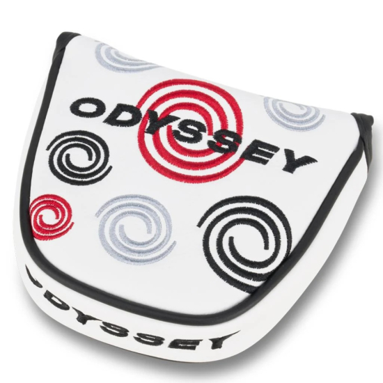 Odyssey Swirl Mallet Headcover 2026 - White i gruppen Tillbeh�r  / Headcover hos Tee Two Green AB (A80058_L0027)