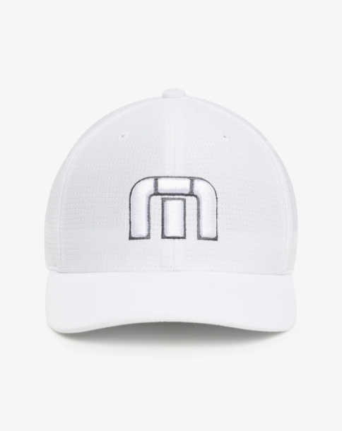Travis Mathew B-Bahamas Fitted Hat - White i gruppen Golfkl�der / Kepsar hos Tee Two Green AB (AA800BB-1WHT)