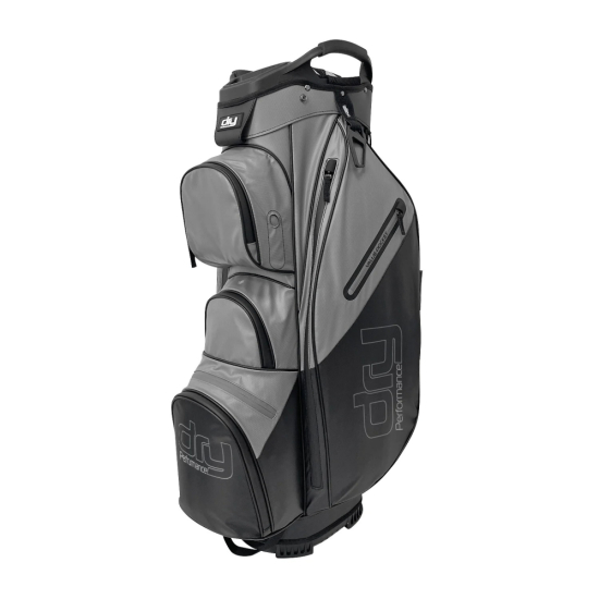Dry Performance Waterproof Cartbag 9 2024 - Grey/Black i gruppen Golfbagar / Vagnbagar hos Tee Two Green AB (BGDP9C-31)