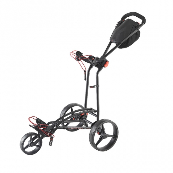 Big Max Autofold FF - Black i gruppen Golfvagnar / Manuella Golfvagnar hos Tee Two Green AB (BM_AUTOFOLDFF_BLK)