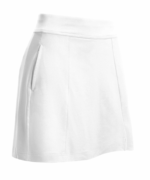 Callaway Ladies Tummy Control Skort - Brilliant White i gruppen Golfklder / Golfklder Dam / Shorts/Kjolar hos Tee Two Green AB (CGBS6016-123)