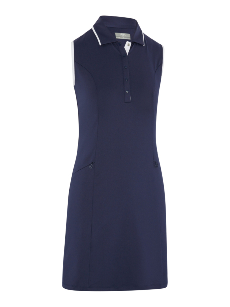 Callaway Womens Sleeveless Dress - Peacoat i gruppen Golfklder / Golfklder Dam / Shorts/Kjolar hos Tee Two Green AB (CGDSE071-410)