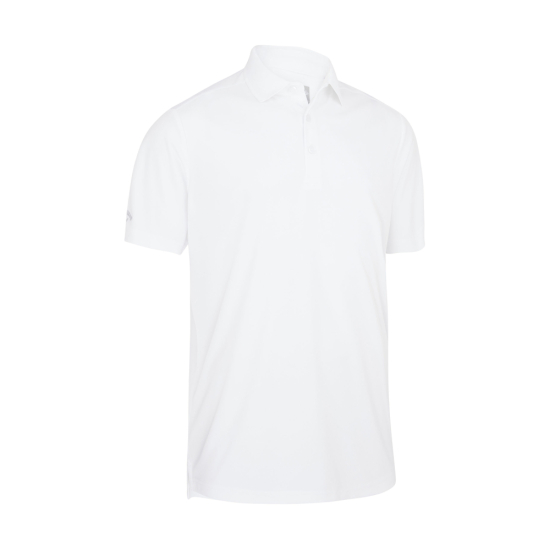 Callaway Mens Tournament Polo Shirt - Bright White i gruppen Golfkl�der / Golfkl�der Herr / Pik�tr�jor hos Tee Two Green AB (CGKF80C1-100)