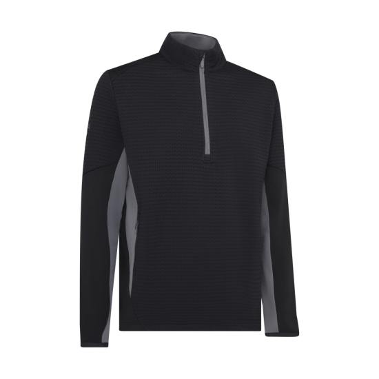 Callaway Mens Midweight Textured Pullover - Caviar i gruppen Golfklder / Golfklder Herr / Trjor hos Tee Two Green AB (CGKFE026-002)