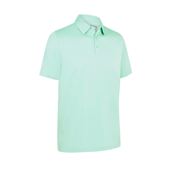 Callaway Mens Swingtech Solid Polo - Neptune Green i gruppen Golfklder / Golfklder Herr / Piktrjor hos Tee Two Green AB (CGKSA0D7-313)