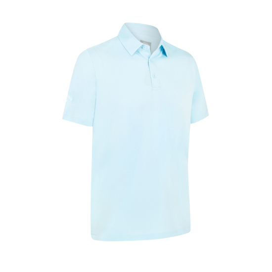 Callaway Mens Swingtech Solid Polo - Arctic Paradise i gruppen Golfklder / Golfklder Herr / Piktrjor hos Tee Two Green AB (CGKSA0D7-464)