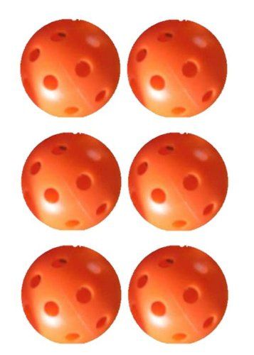 Practice Practice ball airflow Orange 6-pack