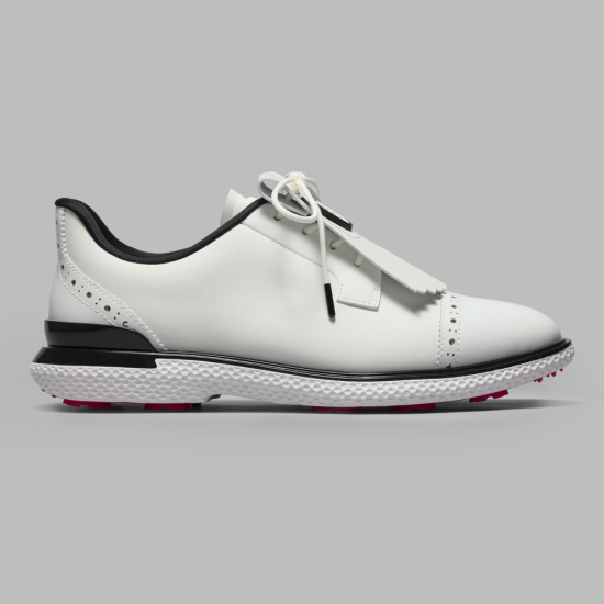 G4 Womens Gallivan2r Brogue Kiltie Cap Toe T.P.U. - Snow/Onyx i gruppen Golfskor / Golfskor Dam hos Tee Two Green AB (GLF000092-SONX)