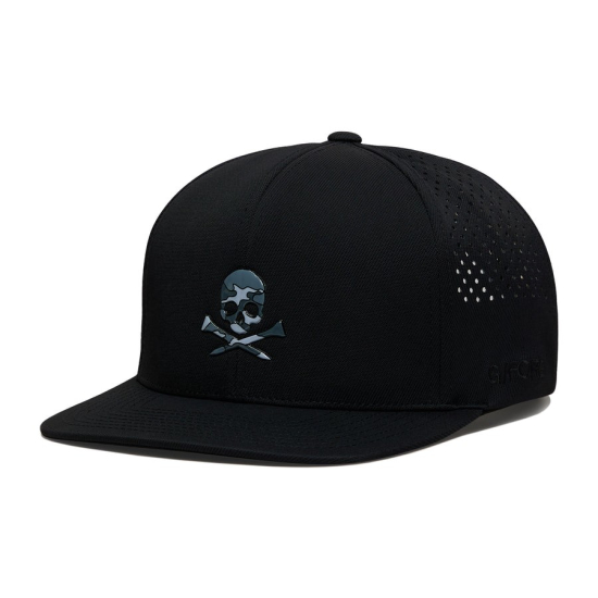 G4 Skull & Tees Perforated Delta Cap - Onyx i gruppen Golfkl�der / Kepsar hos Tee Two Green AB (GMH000124-ONYX)