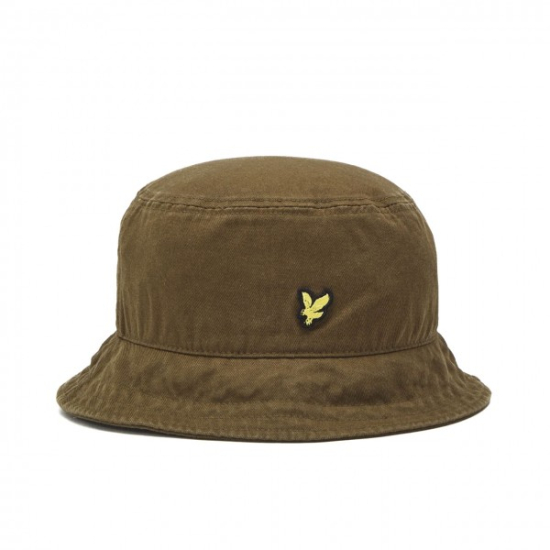 Lyle & Scott Bucket Hat - Olive i gruppen Golfklder / Kepsar hos Tee Two Green AB (HE2208A-W485)