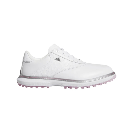 Adidas Womens MC70 SL - White/Silver/Lucid Pink i gruppen Golfskor / Golfskor Dam hos Tee Two Green AB (HP7085)