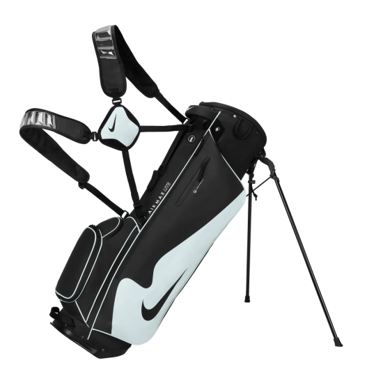 Nike Air Max Lite GB Standbag - Black/Pure Platinum i gruppen Golfbagar / B�rbagar hos Tee Two Green AB (IO1600-095)